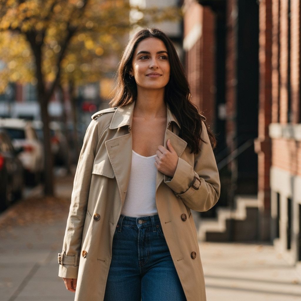 Trench coat outfit 2